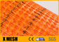 Rolo de malha de fibra de vidro de tecido plano flexível e forte 50m x 1,5m para aplicações industriais