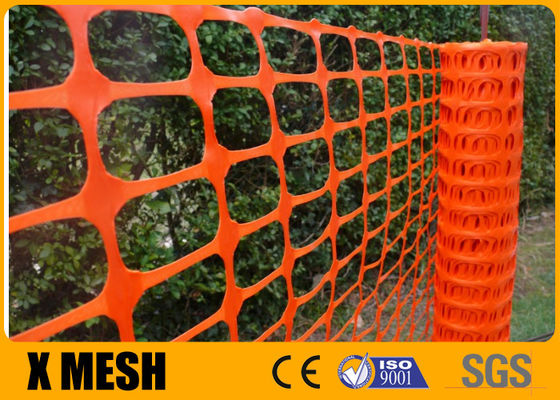 Polegada plástica X de Mesh Fence Roll 2,5 da neve 1,75 polegadas Mesh Size uma largura de 48 polegadas 50 pés de comprimento