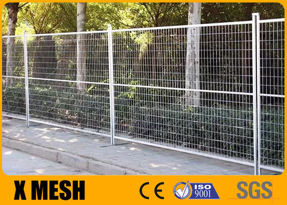 Canadá Mesh Temporary Fence Powder Coated padrão 9.5ft x 6ft com base