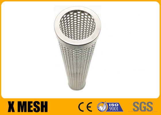 2 metal perfurado de aço inoxidável Mesh Filter/cilindro perfurado da polegada 304