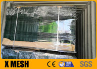 Verde RAL 6005 Mesh Security Fencing Vandal Resistant da estrada de ferro