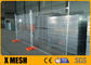 Tamanho galvanizado mergulhado quente de Mesh Fencing Site Security 2.4x2.1m do metal como o padrão 4687