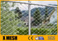 9 calibre 50x50mm 6 pés de cerca Panels Wire Mesh Security Fence do elo de corrente