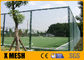 o PVC arquivado futebol de Mesh Fencing do elo de corrente da altura de 6m revestiu a cerca do elo de corrente