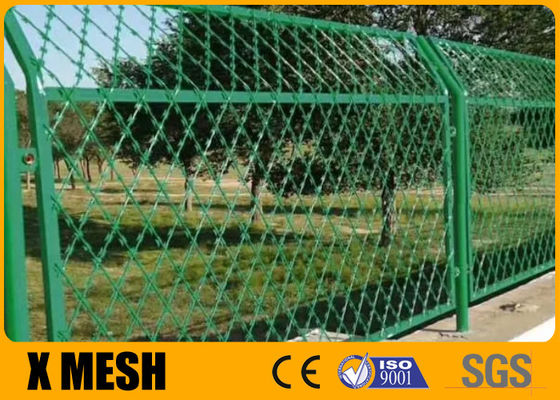 ASTM Bto-22 padrão soldou o fio Mesh Is Used In Airports da lâmina e bases itares