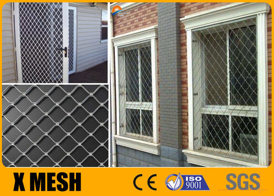 750-1250mm Diamante expansão de grelha de rede de metal Grille Barreiras Escreens duráveis