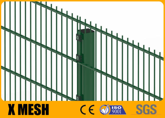 Pulverize anti fio soldado 6mm revestido de Panels da cerca da escalada para industrial
