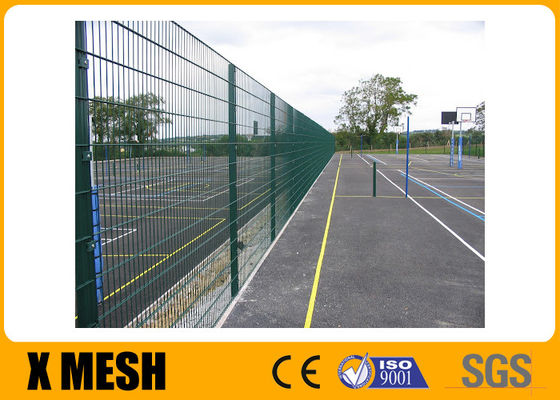 padrão fio dobro Mesh Fence Square Hole Galvanized soldado de 630×2500mm