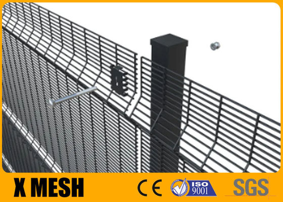 Cerca Panels For Prisons da escalada da cor 358 pretos do metal anti