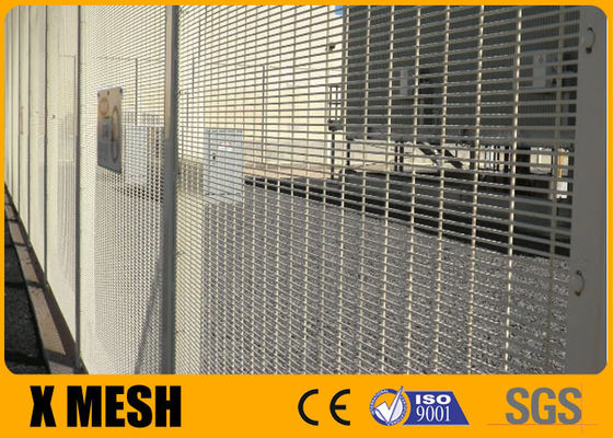 Corte do roubo da visão clara a anti escalada galvanizada Mesh Fence 358 do anti anti soldou